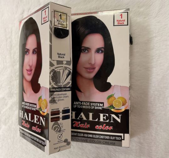 Halen Hair color